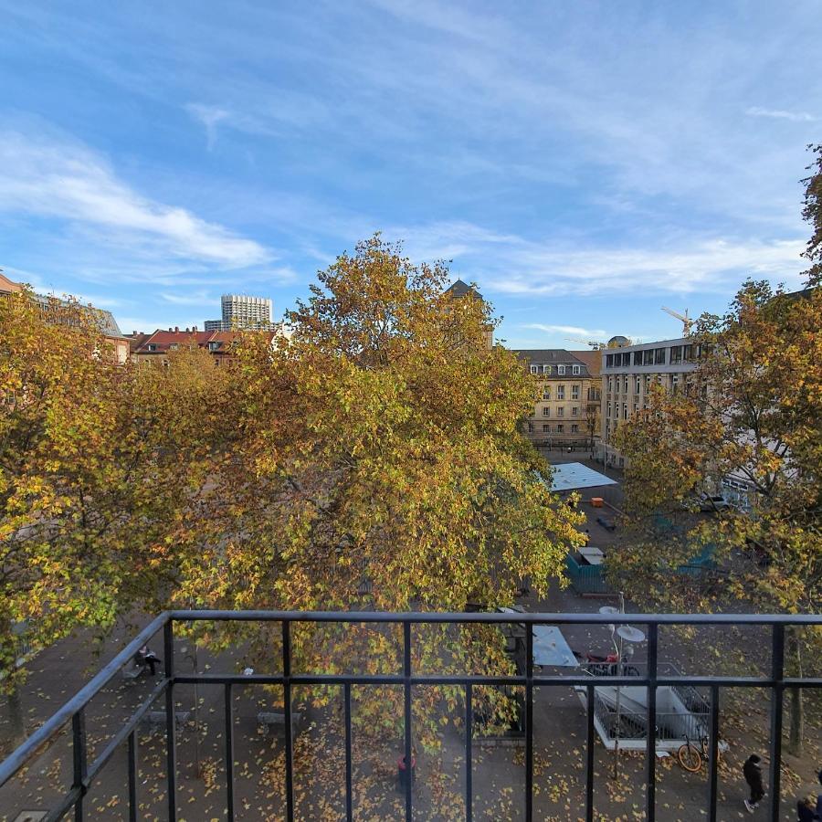 Sonniges Zimmer Mit Balkon Im Herzen Mannheims Ngoại thất bức ảnh
