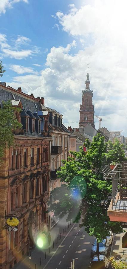 Sonniges Zimmer Mit Balkon Im Herzen Mannheims Ngoại thất bức ảnh