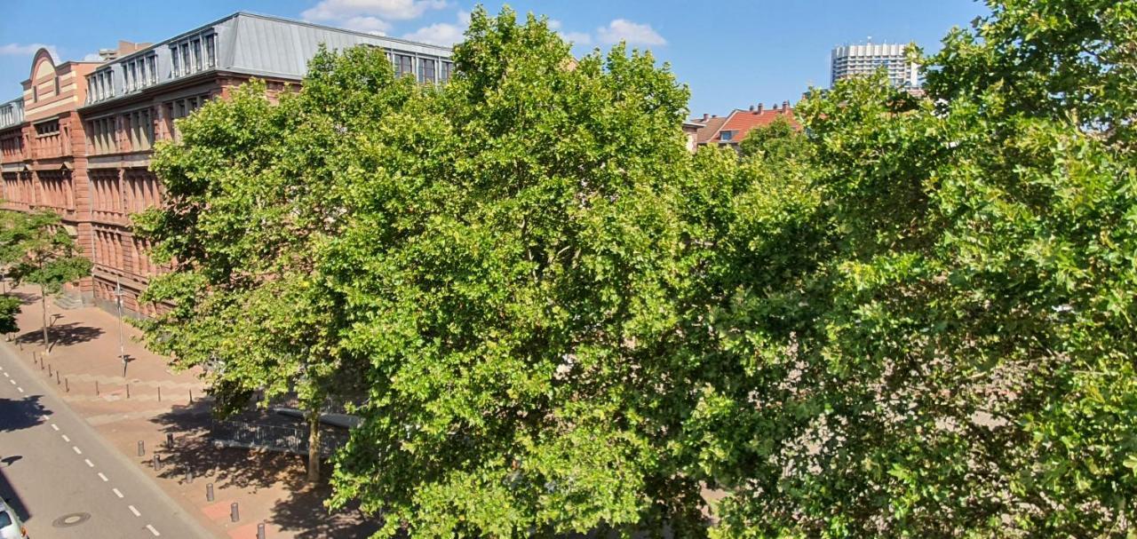 Sonniges Zimmer Mit Balkon Im Herzen Mannheims Ngoại thất bức ảnh